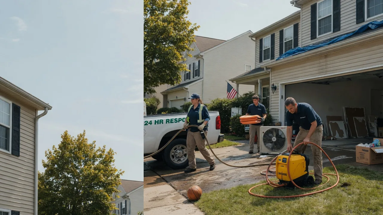 Emergency Water Damage Restoration in Irvine, PA near me